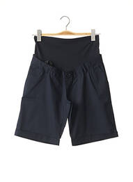 Pantalon scurt / bermudă maternitate buzunare albastru MENONOVE femme