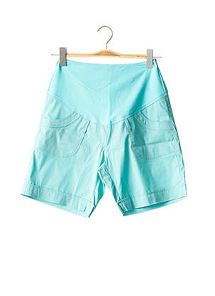 Pantalon scurt / Bermudă maternitate albastru NINA BELLY femeie