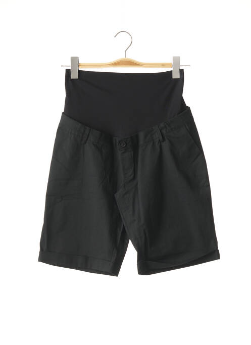 Pantalon scurt / Bermudă maternitate negru MENONOVE femeie