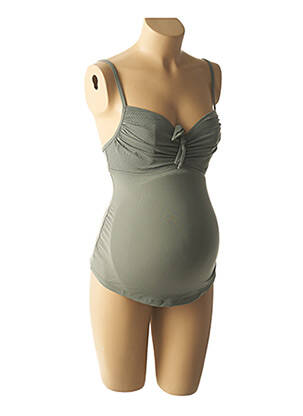 Costum de baie maternitate elasticitate verde CACHE COEUR femeie
