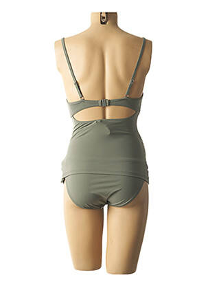Costum de baie maternitate elasticitate verde CACHE COEUR femeie