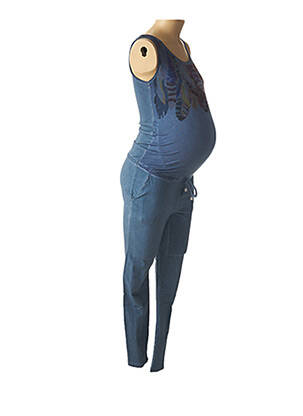 Combinezon maternitate albastru LOVE2WAIT femeie