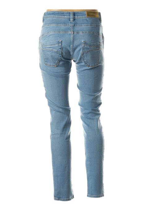 Blugi cu croială slim albastru COUTURIST femeie