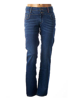 Blugi cu croială slim albastru COUTURIST femeie