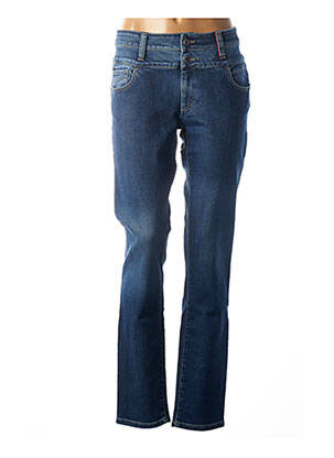 Blugi cu croială slim albastru COUTURIST femeie