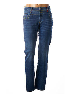 Blugi cu croială slim albastru COUTURIST femeie