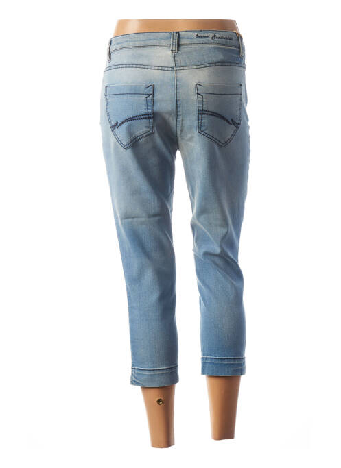 Pantalon trei sferturi albastru COUTURIST femeie