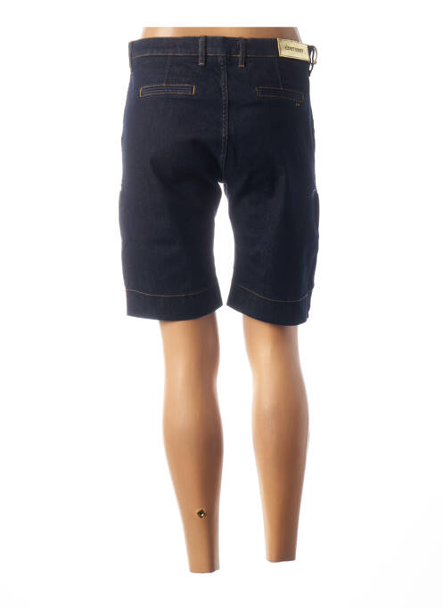 Bermudă croială dreaptă albastru COUTURIST femme