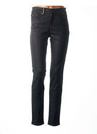 Pantalon slim elasticitate mărime normală negru COUTURIST femme