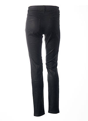 Pantalon slim elasticitate mărime normală negru COUTURIST femeie