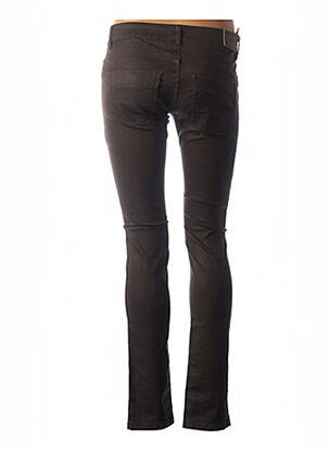 Pantalon slim talie joasă talie joasă maro COUTURIST femeie