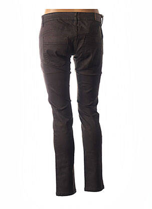 Pantalon slim talie joasă talie joasă maro COUTURIST femeie