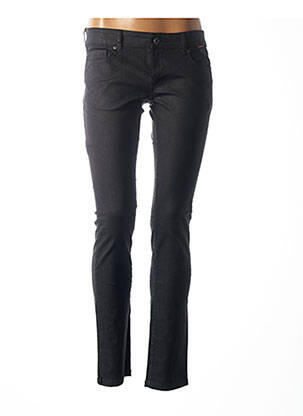 Pantalon slim talie joasă talie joasă negru COUTURIST femeie