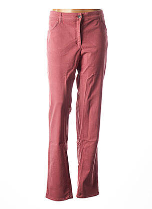 Pantalon slim elasticitate mărime normală roz COUTURIST femeie