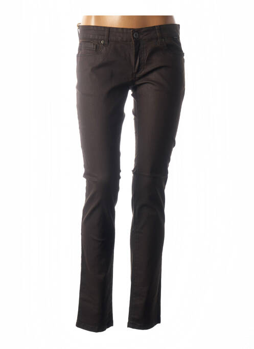Pantalon slim maro COUTURIST femeie