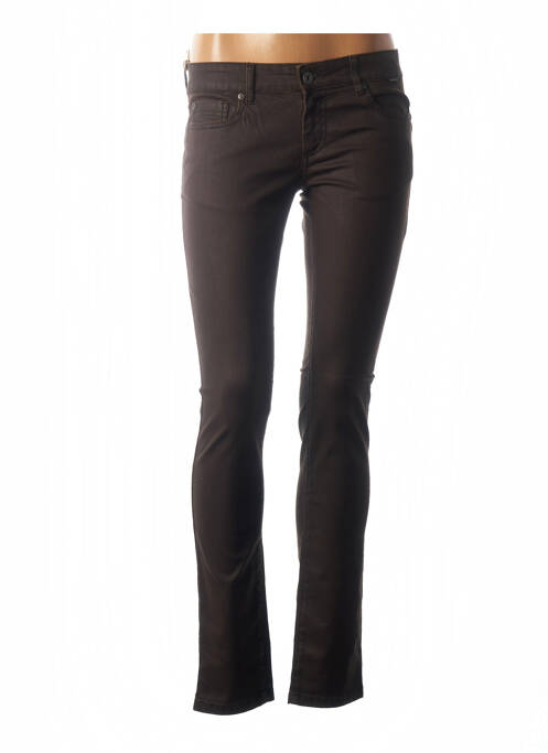 Pantalon slim maro COUTURIST femeie