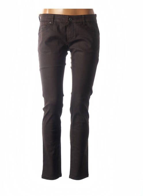 Pantalon slim maro COUTURIST femeie