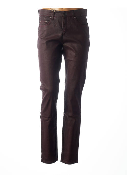 Pantalon slim roșu COUTURIST femeie