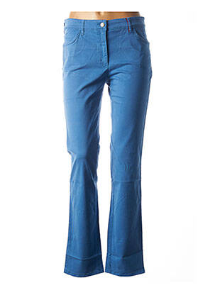Pantalon drept elasticitate mărime normală albastru COUTURIST femeie