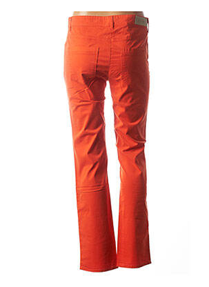 Pantalon drept elasticitate mărime normală portocalie COUTURIST femeie