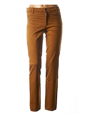Pantalon slim maro COUTURIST femeie