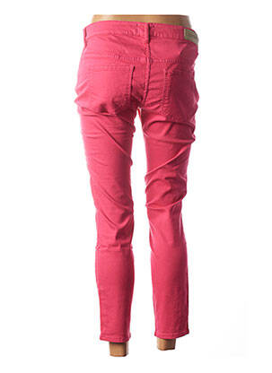 Pantalon 7/8 elasticitate talie joasă roz COUTURIST femeie