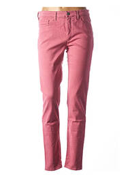 Pantalon slim talie joasă talie joasă roz COUTURIST femme