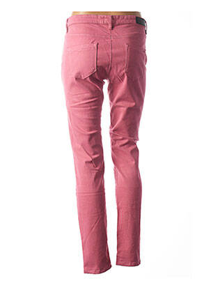 Pantalon slim talie joasă talie joasă roz COUTURIST femeie