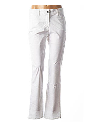 Blugi cu croială dreaptă alb COUTURIST femeie