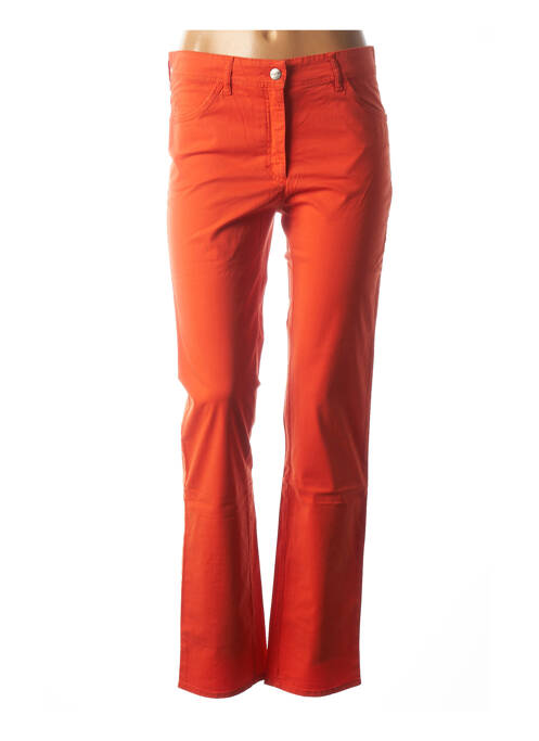 Pantalon drept portocaliu COUTURIST femeie