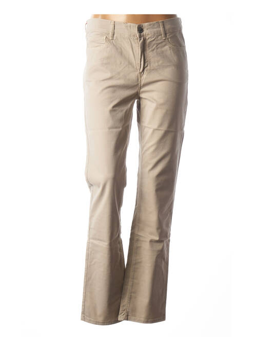 Blugi cu croială dreaptă bej COUTURIST femeie