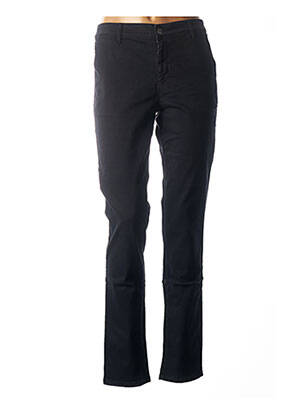 Pantalon drept elasticitate talie joasă negru COUTURIST femeie