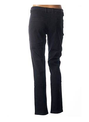 Pantalon drept elasticitate talie joasă negru COUTURIST femeie