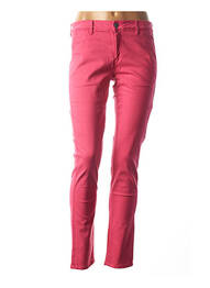 Pantalon slim talie joasă talie joasă roz COUTURIST femeie