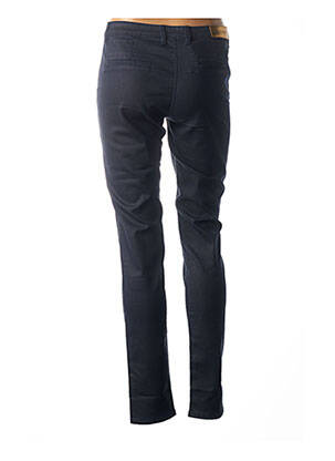 Pantalon drept elasticitate talie joasă albastru COUTURIST femeie