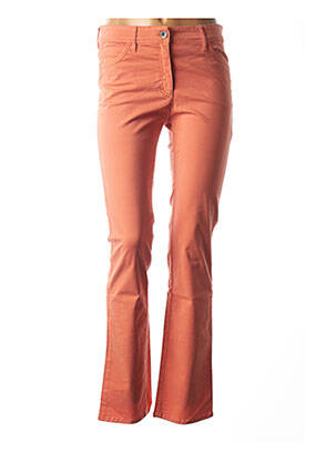 Pantalon slim talie joasă talie joasă portocalie COUTURIST femeie