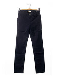 Pantalon drept elasticitate talie joasă albastru COUTURIST femeie