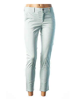 Pantalon slim elasticitate mărime normală alb COUTURIST femeie