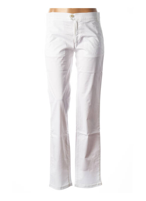 Pantalon drept alb COUTURIST femeie