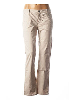 Blugi cu croială dreaptă bej COUTURIST femeie