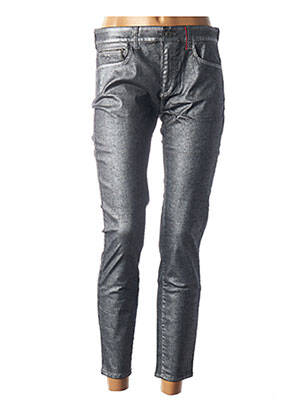 Pantalon 7/8 elasticitate mărime normală gri COUTURIST femeie