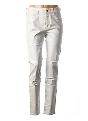 Pantalon slim gri COUTURIST femeie