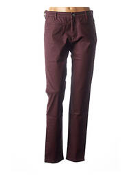 Pantalon slim talie joasă talie joasă roșu COUTURIST femeie