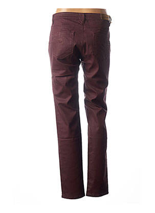 Pantalon slim talie joasă talie joasă roșu COUTURIST femeie