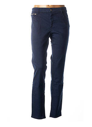 Pantalon slim albastru COUTURIST femeie