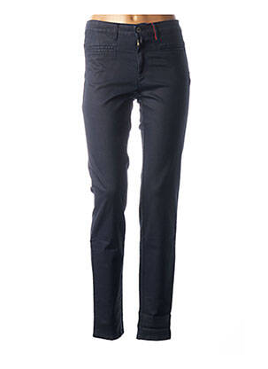 Pantalon slim albastru COUTURIST femeie