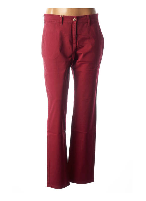 Pantalon drept roșu COUTURIST femeie