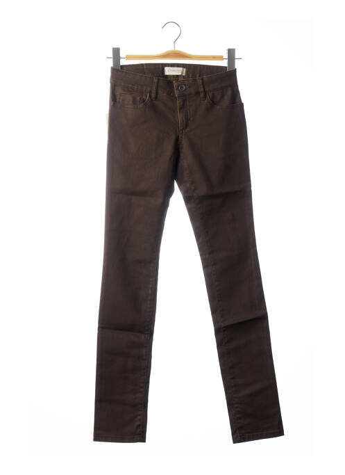 Pantalon slim maro COUTURIST femeie