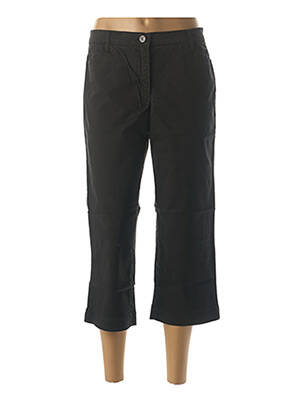 Pantalon trei sferturi croială dreaptă mărime normală negru COUTURIST femeie