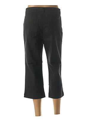 Pantalon trei sferturi croială dreaptă mărime normală negru COUTURIST femeie